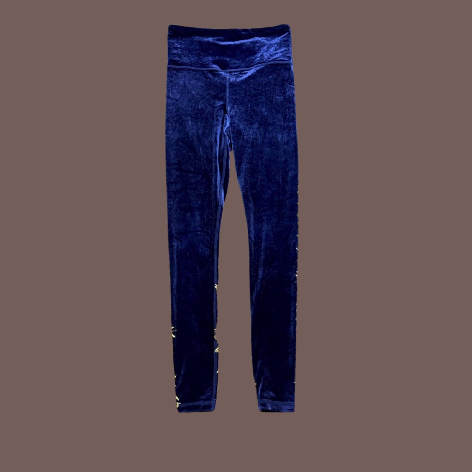 Athleta Athleta Elation Velvet Leggings | XS Midnight Blue | Luxe Size 24" / US 00 / IT 34 - 1 Thumbnail