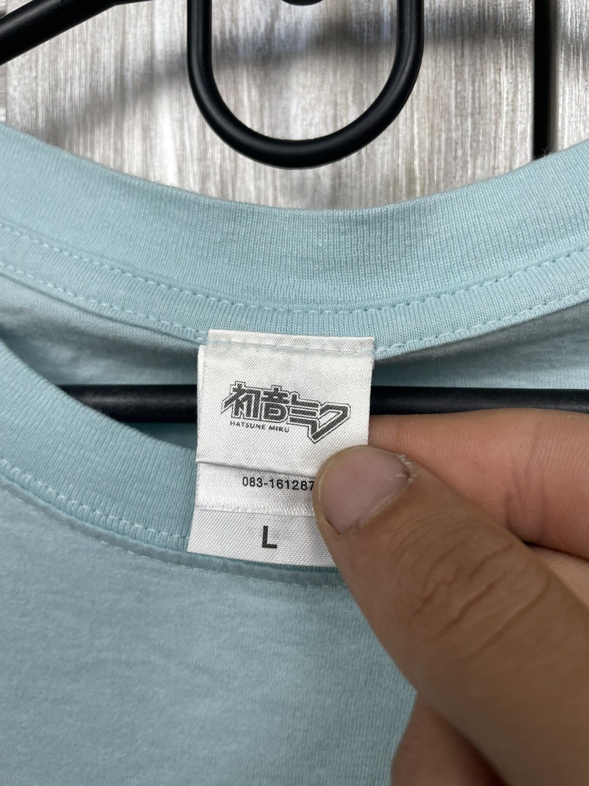 Anime Hatsune Miku Y2K Anime Manga Movie T Shirt Tee 00s Size US L / EU 52-54 / 3 - 8 Thumbnail