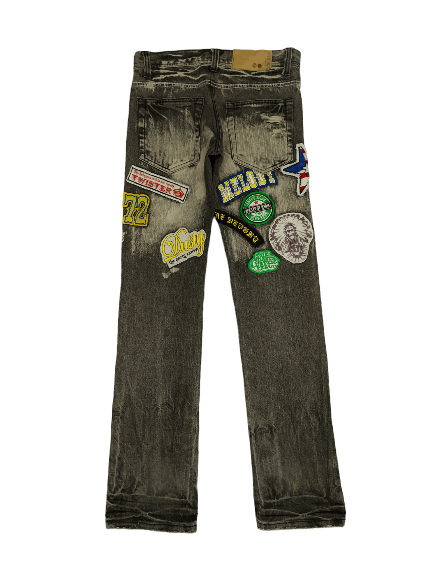 If Six Was Nine Vintage Clone Japan Patches Distress Faded Undercover Style Size US 30 / EU 46 - 12 Thumbnail