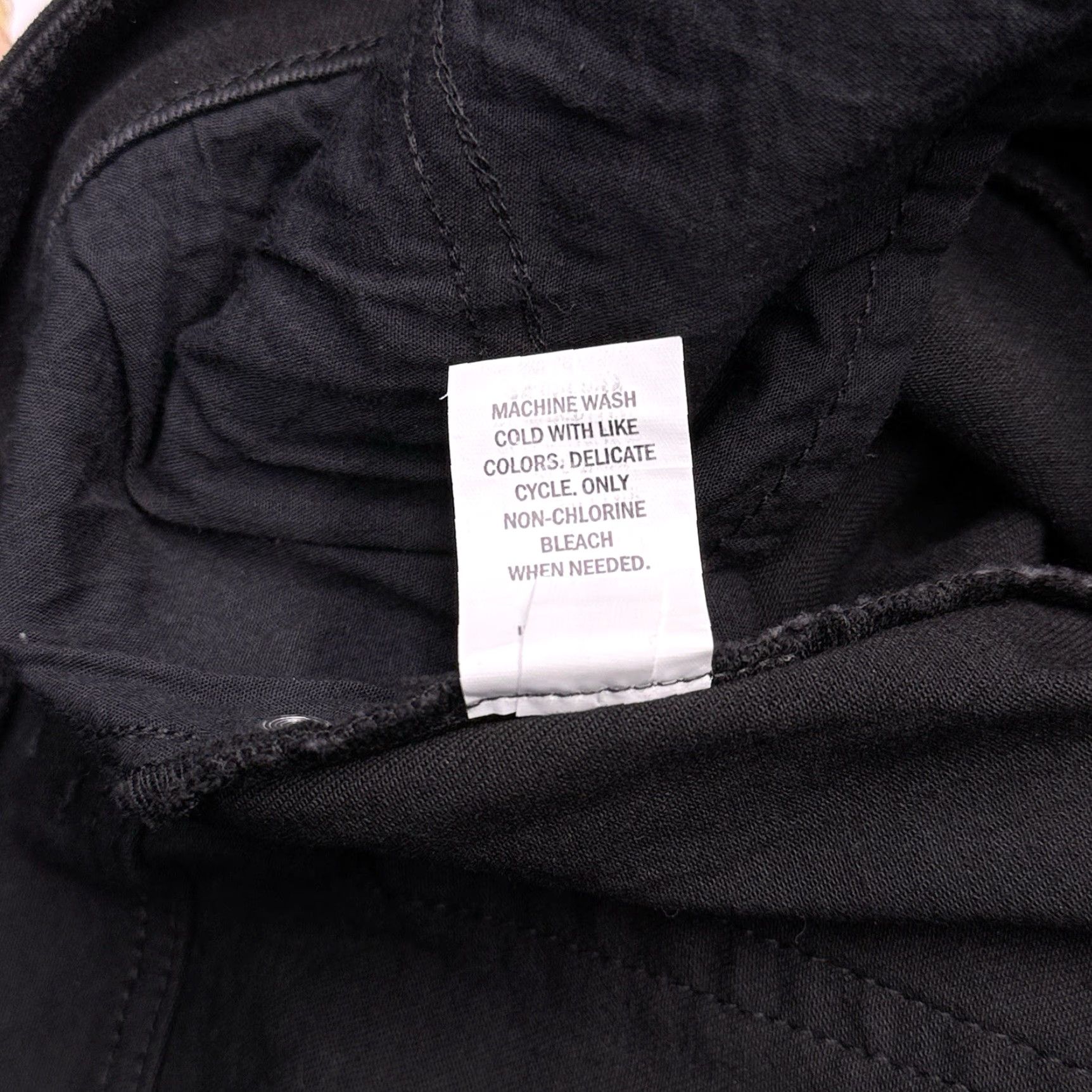 Vintage Falls Creek Jeans Womens 6 Black High Waisted Flare Stretch Denim 5-Pocket City Regular Rise Zip Size 28" / US 6 / IT 42 - 7 Thumbnail