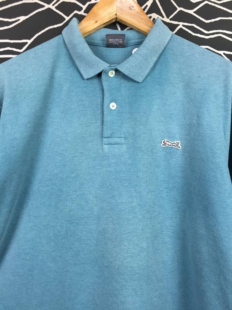 Le TIGRE Vtg Le Tigre Embroidered Logo Retro Polo Shirt Size L Size US L / EU 52-54 / 3 - 4 Thumbnail