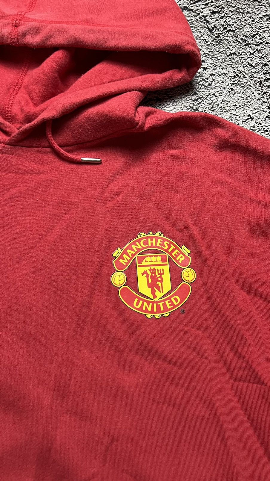Nike Y2K Manchester United FC nike vintage hoodie Size US XL / EU 56 / 4 - 4 Thumbnail