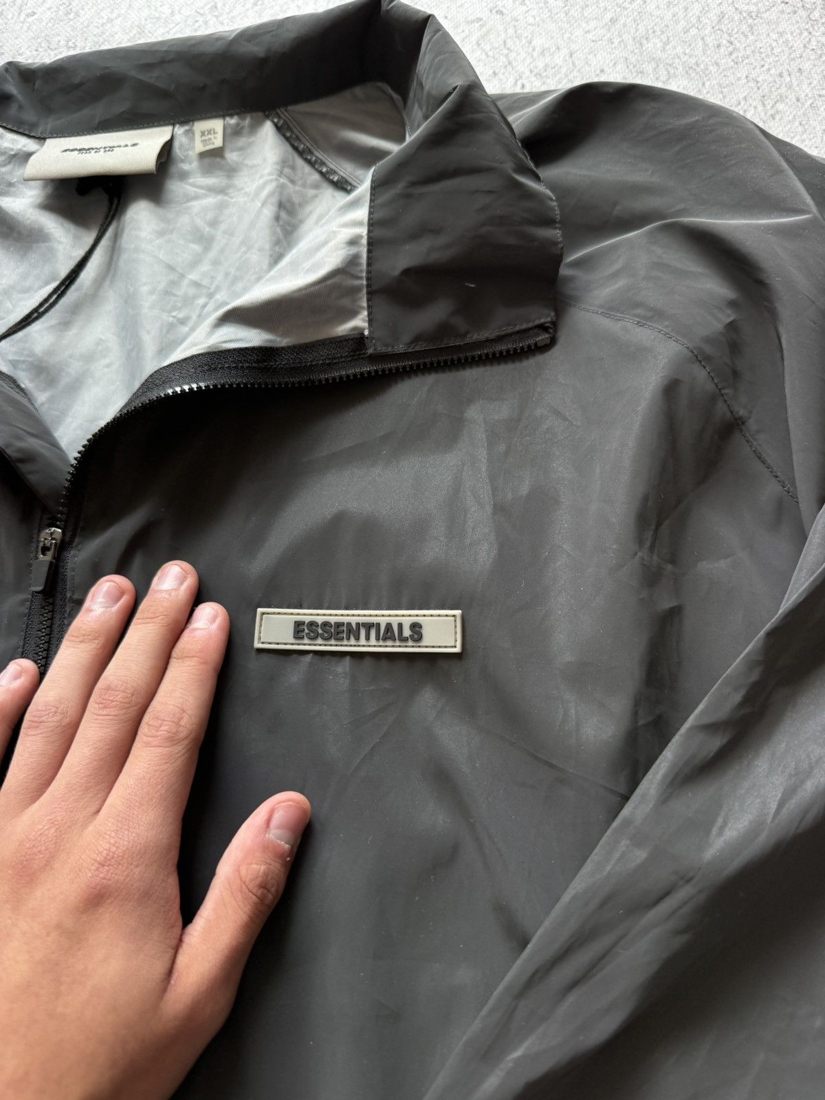 Fear of God FEAR OF GOD ESSENTIALS NYLON JACKET HALF ZIP Size US XXL / EU 58 / 5 - 3 Thumbnail