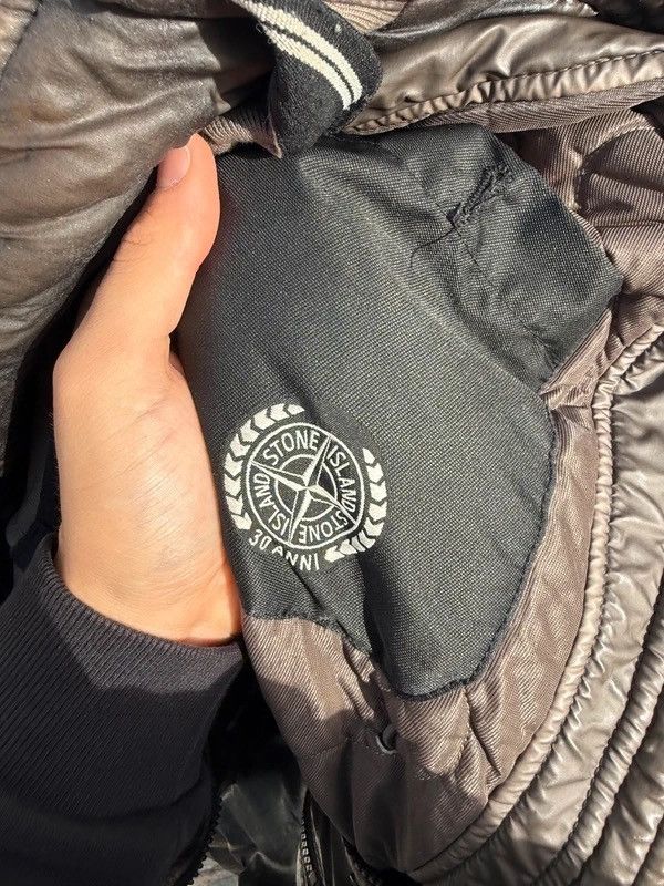 Stone Island Vintage Stone island jacket mussola gommata winter Size US L / EU 52-54 / 3 - 6 Thumbnail