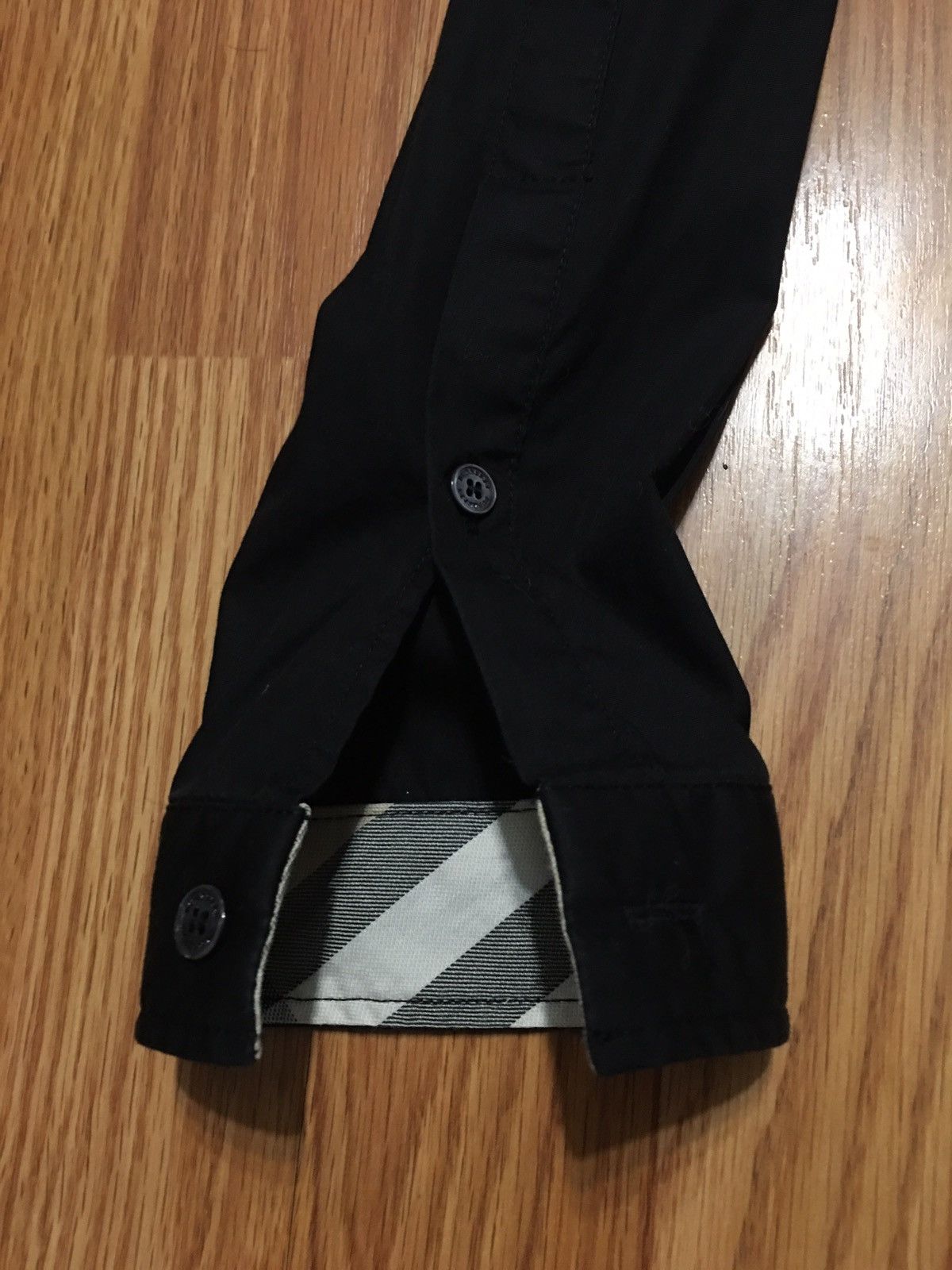Burberry BURBERRY BRIT Black Cotton Shirt Size XS Size XS / US 0-2 / IT 36-38 - 9 Thumbnail