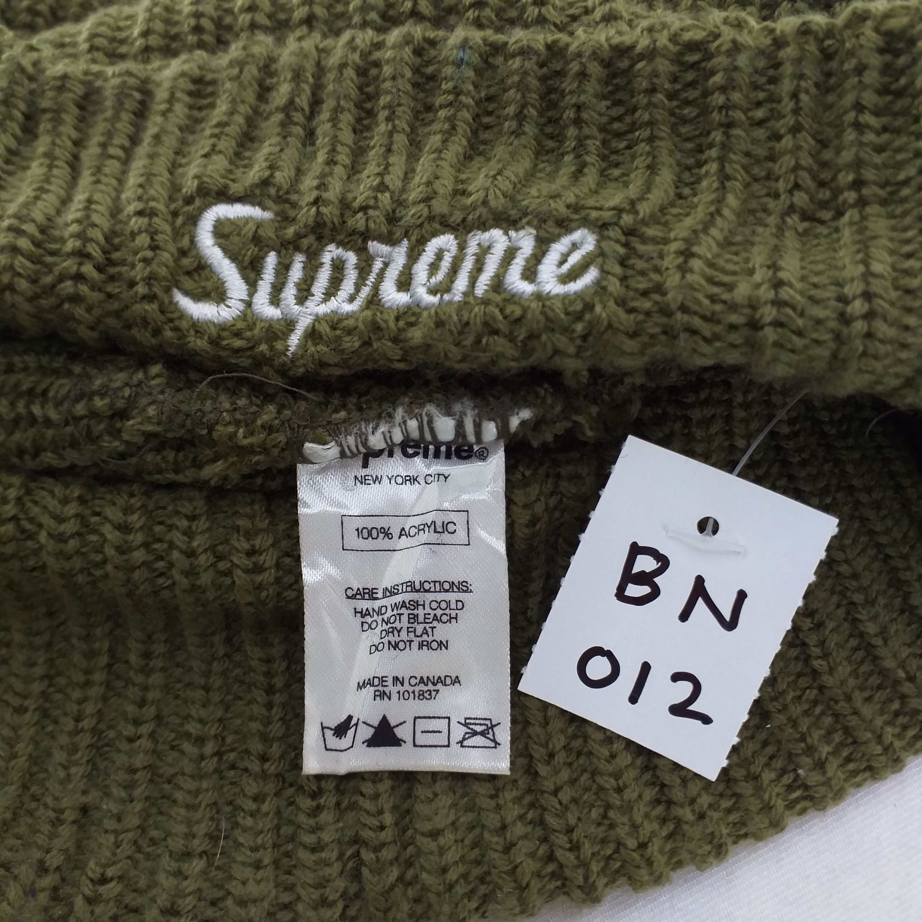 Japanese Brand Supreme Spell Out Snow Cap Hat Beanie -BN012 Size ONE SIZE - 4 Thumbnail
