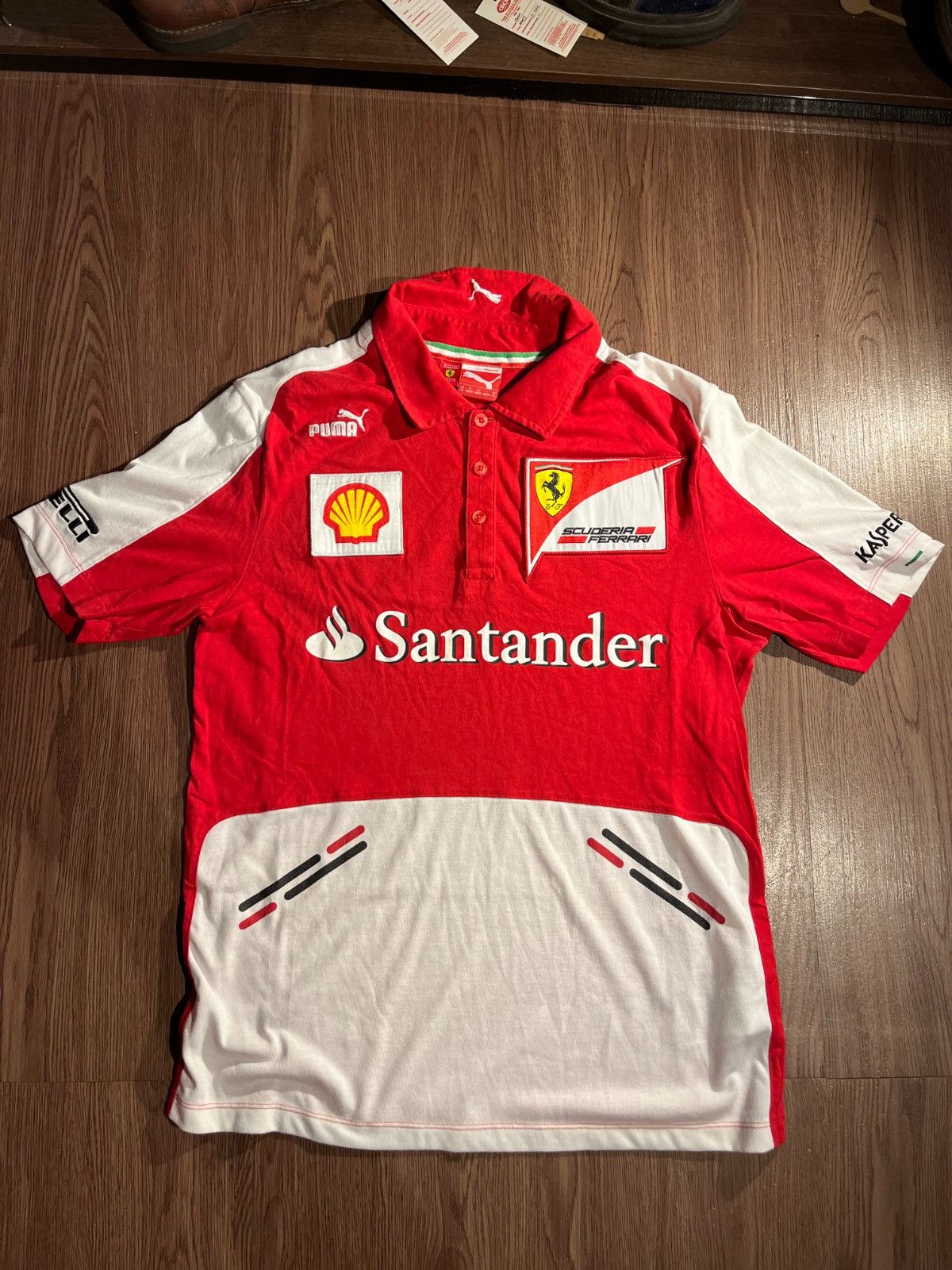 Ferrari × Puma Modern Scuderia Ferrari Santander F1 Team Workshirt Size US M / EU 48-50 / 2 - 1 Thumbnail