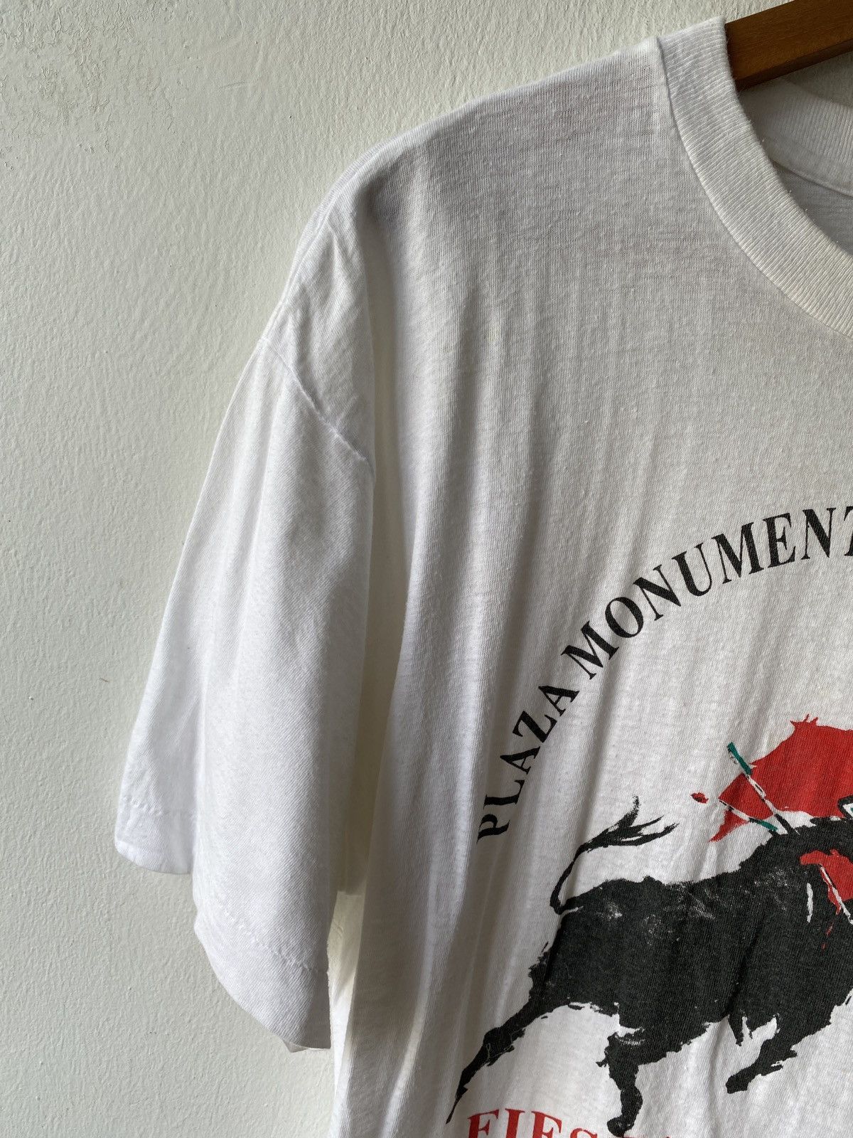 Vintage 1990s - Plaza Monumental De Las Ventas Souvenir Tee Size US M / EU 48-50 / 2 - 7 Thumbnail