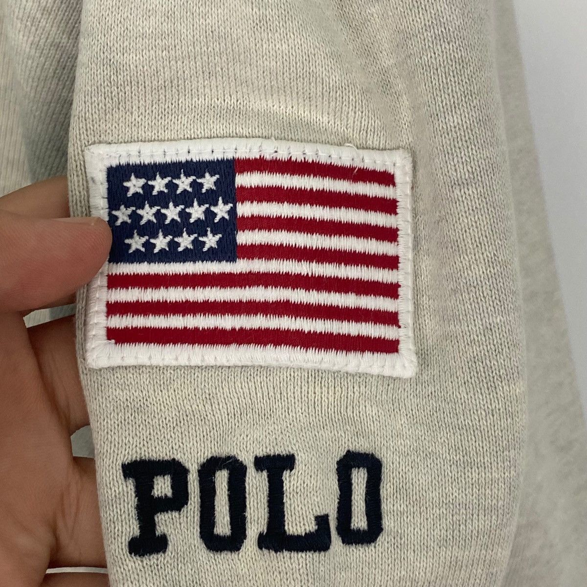 Other Vintage Polo Ralph Lauren Sweatshirt Crewneck Beige Size L Size US L / EU 52-54 / 3 - 6 Thumbnail