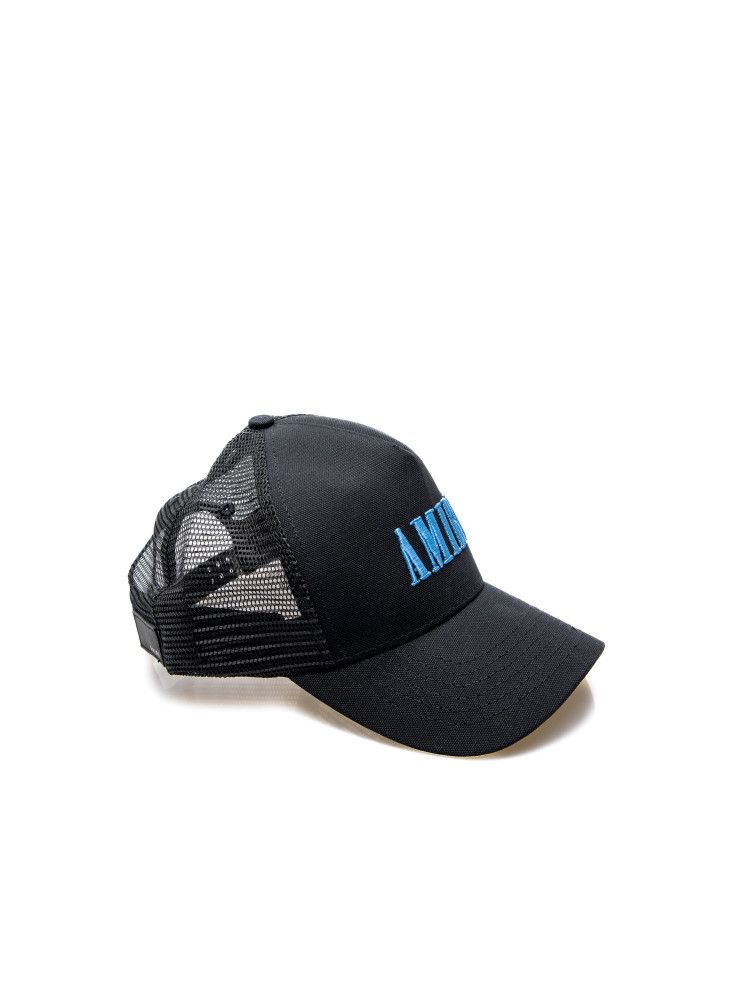 Amiri o1w1db11224 Size: OS / Logo Trucker Hat / Cap in Black Size ONE SIZE - 2 Thumbnail