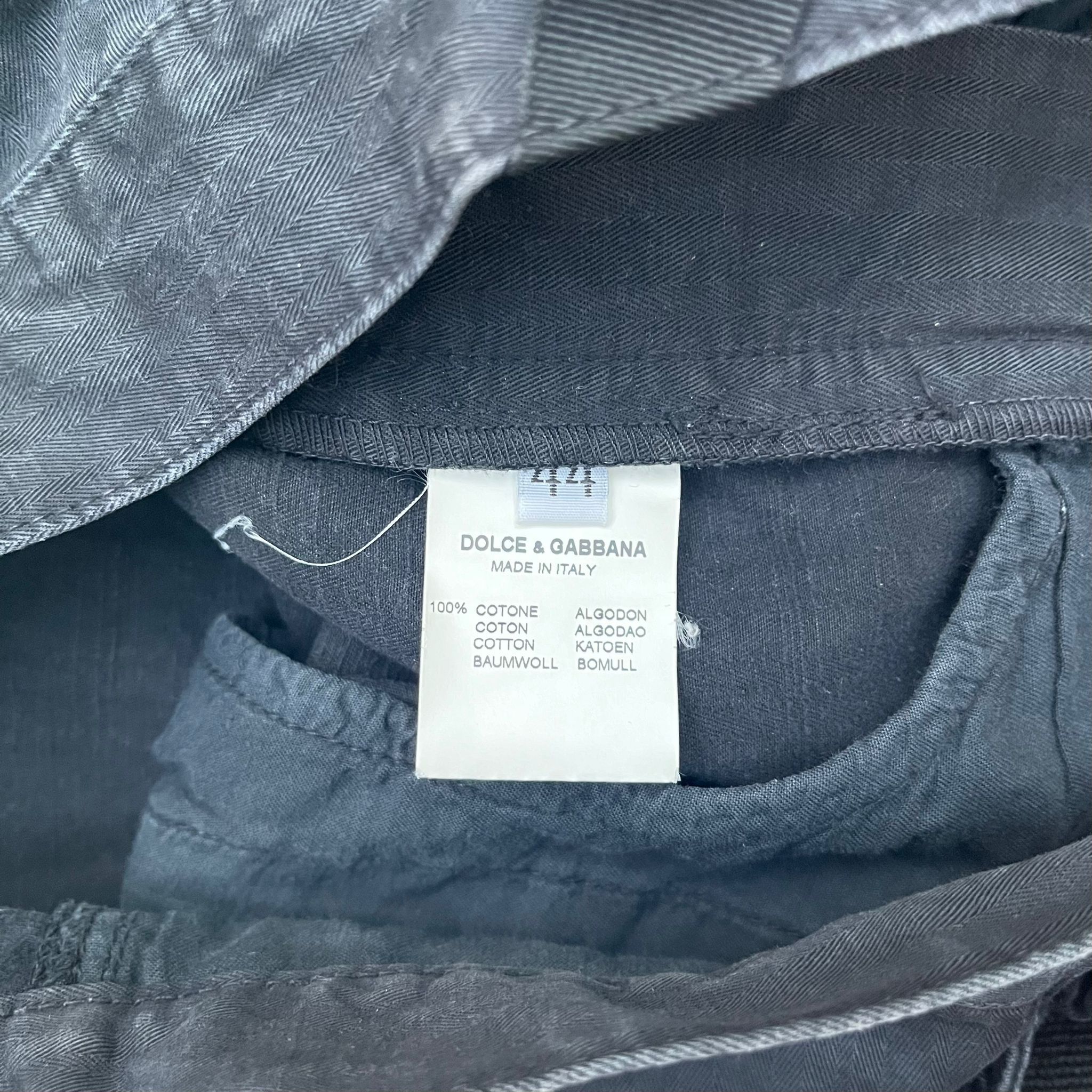 Dolce & Gabbana × Vintage Dolce Gabbana Vintage Sunfaded Cargo Bondage y2k Pants Size US 29 - 7 Thumbnail