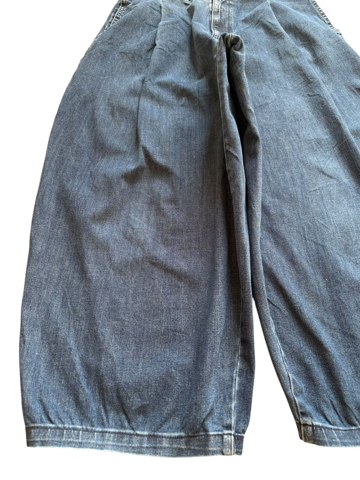 Japanese Brand Vintage Japanese Brand Mud Wash Baggy Jean Shorts Jorts Size US 29 - 6 Thumbnail