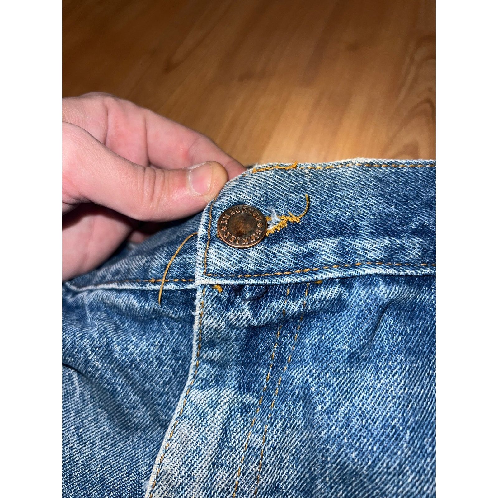 Dickies Vintage Dickies Branders Jeans Bottoms Denim Pants 38x30 Size US 38 / EU 54 - 6 Thumbnail