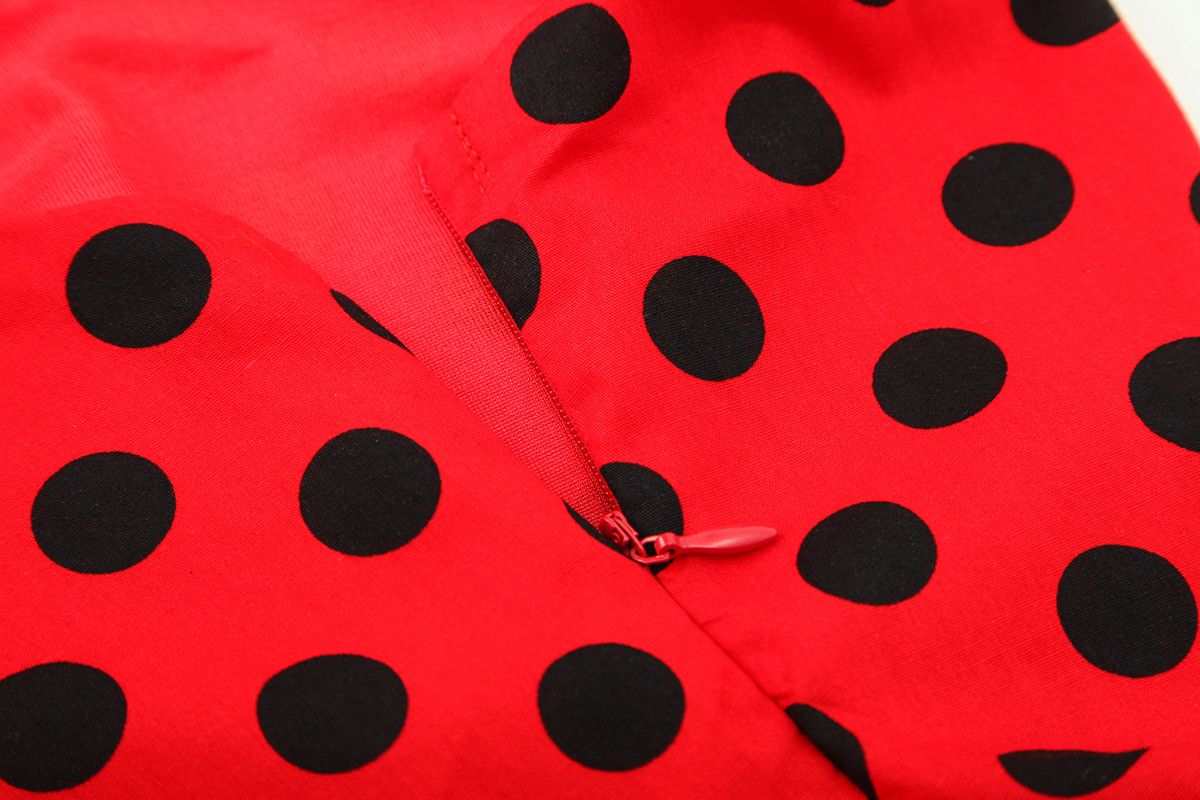 Other Polka Dots Vintage Style Women Dress Size S / US 4 / IT 40 - 5 Thumbnail