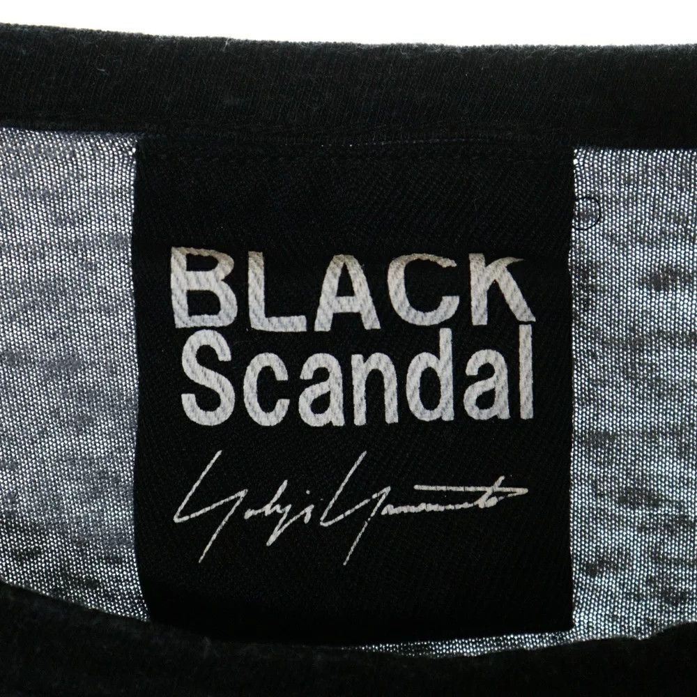 Yohji Yamamoto BLACK Scandal Yohji Yamamoto // 20SS Crew Neck T-Shirt Size US L / EU 52-54 / 3 - 7 Thumbnail