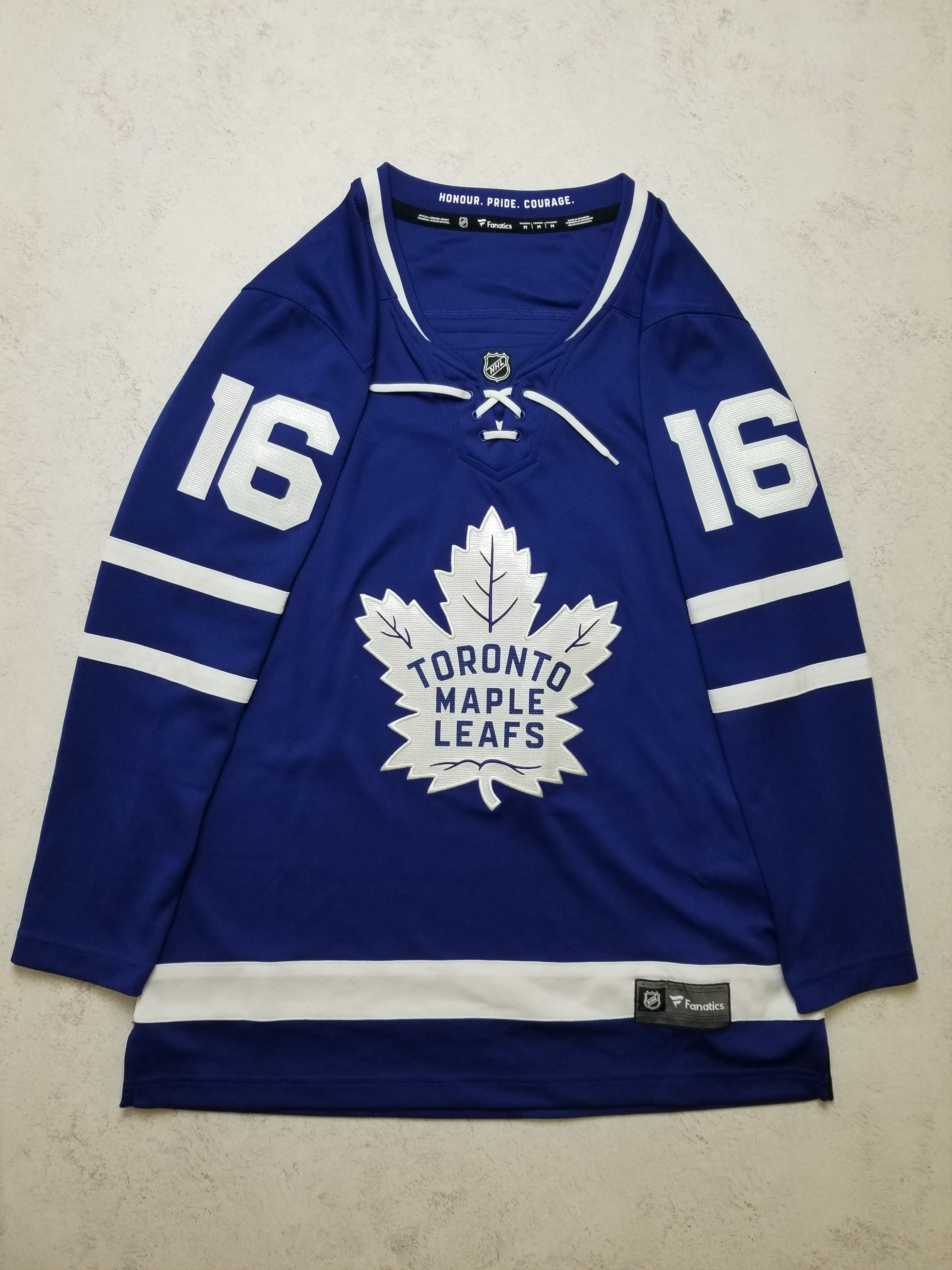 Other Toronto Maple Leafs Mitch Marner Fanatics Royal NHL Jersey Size M / US 6-8 / IT 42-44 - 2 Thumbnail