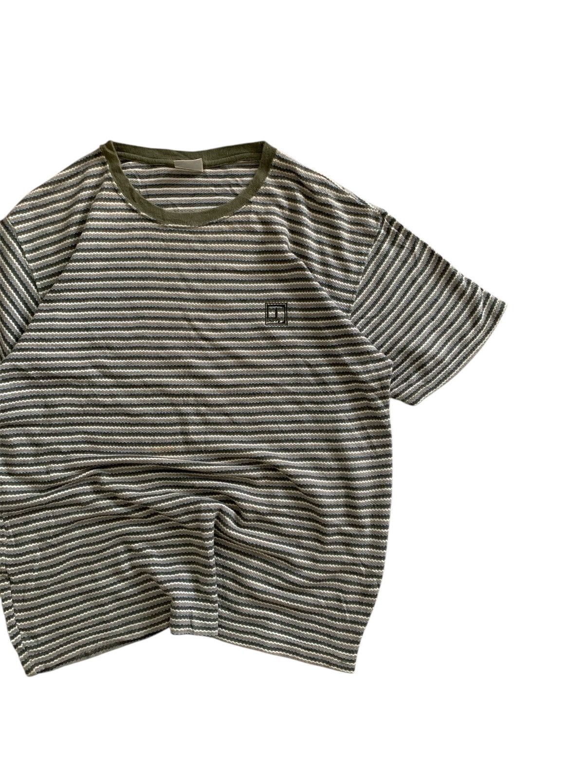 Vintage Vintage 90s DuFFS Skateboards Stripe Tshirt Size US L / EU 52-54 / 3 - 2 Thumbnail
