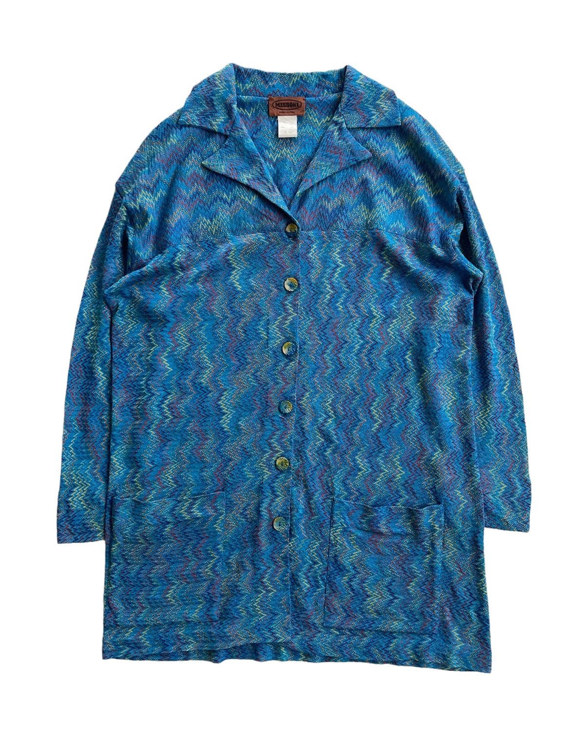 Missoni Vintage Missoni Jacquard Women Cardigan Jacket Size S / US 4 / IT 40 - 1 Thumbnail