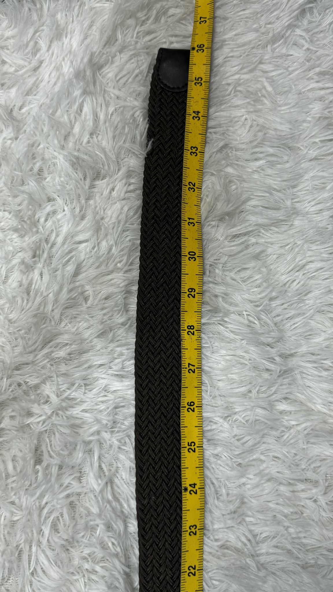 Montblanc Montblanc Genuine Leather Elastic Belt Men's Size 36 - 8 Thumbnail