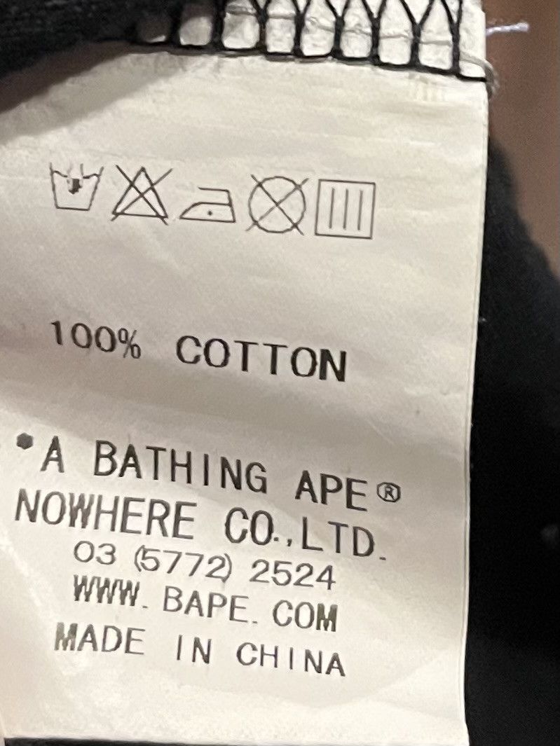 Bape Bape tee shirt Size US L / EU 52-54 / 3 - 6 Thumbnail