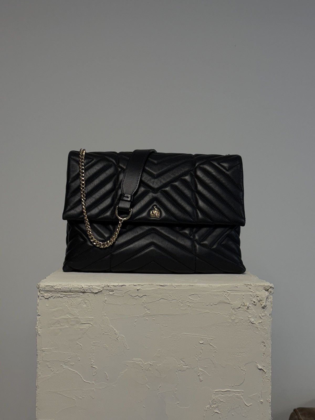 Lanvin Lanvin Black Sugar Quilted shoulder bag Size ONE SIZE - 1 Thumbnail