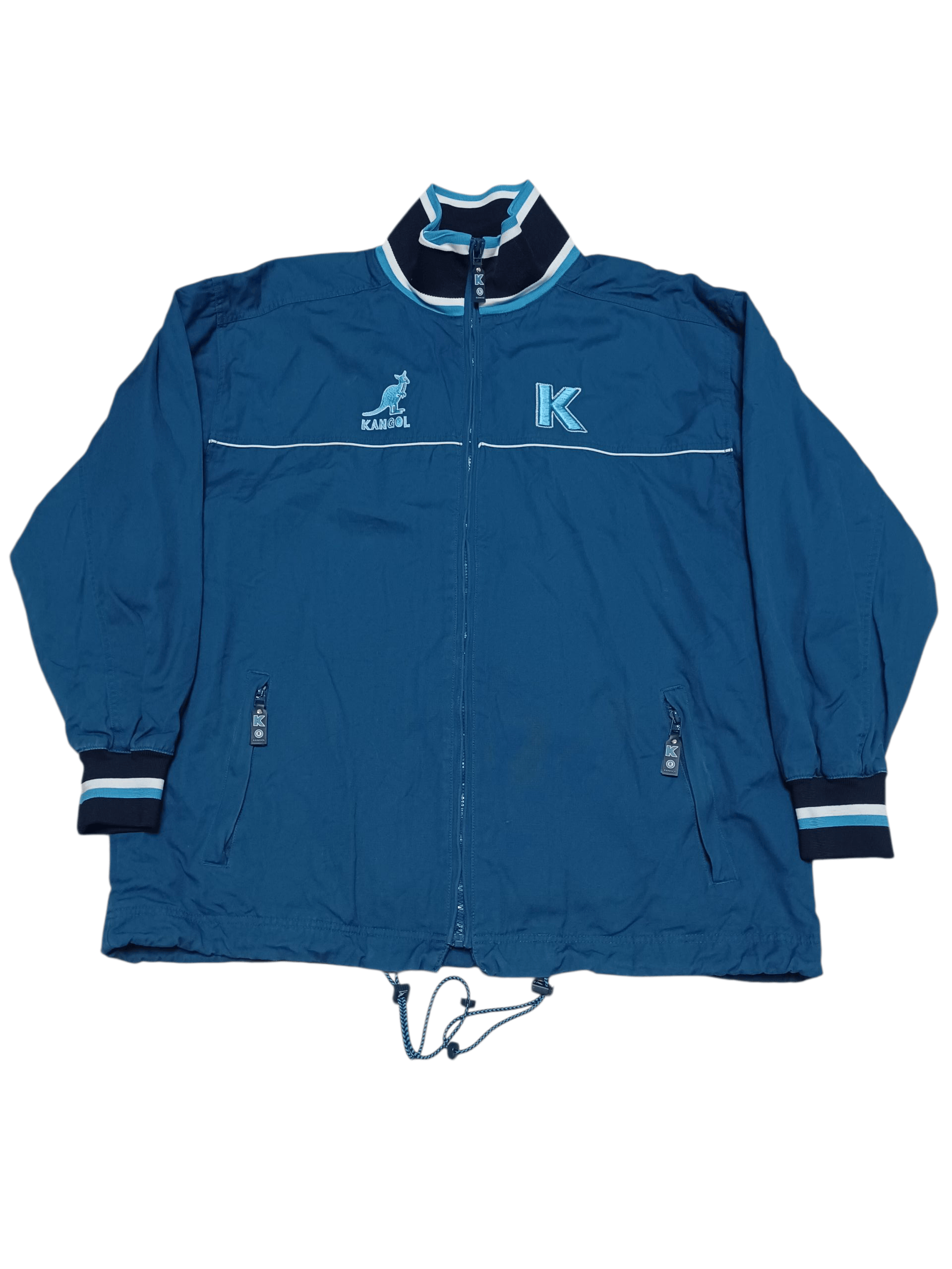 Kangol KANGOL VINTAGE LUXURY BIG LOGO JACKET Size US XL / EU 56 / 4 - 1 Thumbnail