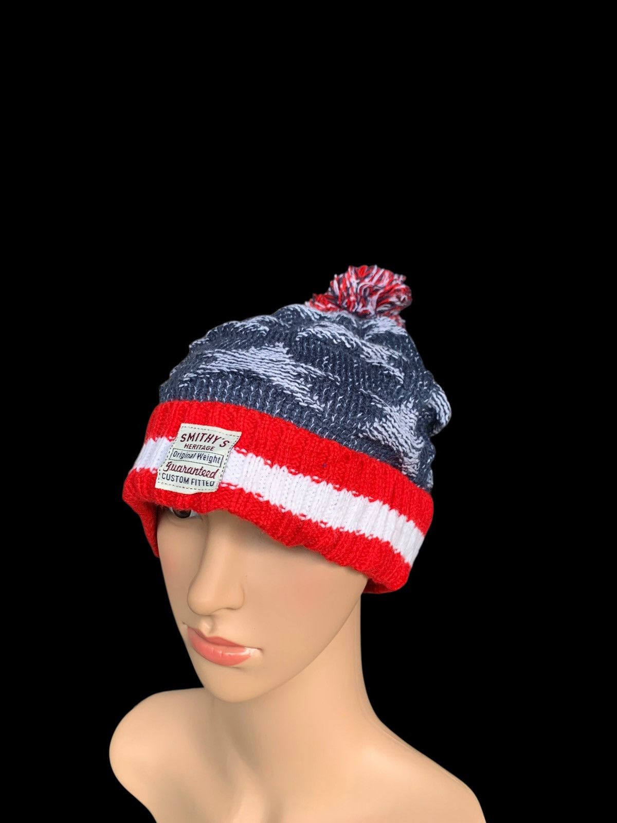 Japanese Brand × Kapital × Vintage Crochet Knitted Bondage Big Beanie Hat Size ONE SIZE - 6 Thumbnail