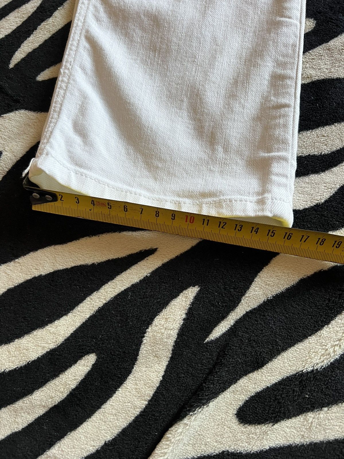 Burberry Burberry Brit Women’s Buckingham Skinny Leg Size 26 White Size 26" / US 2 / IT 38 - 17 Thumbnail