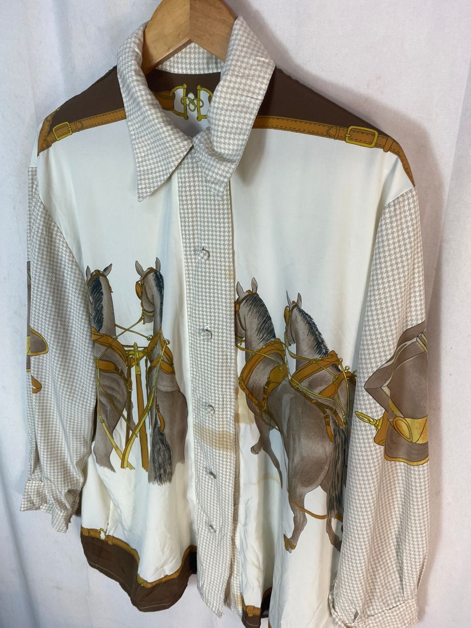 Other Unbrand overprint button up shirt Size L / US 10 / IT 46 - 4 Thumbnail