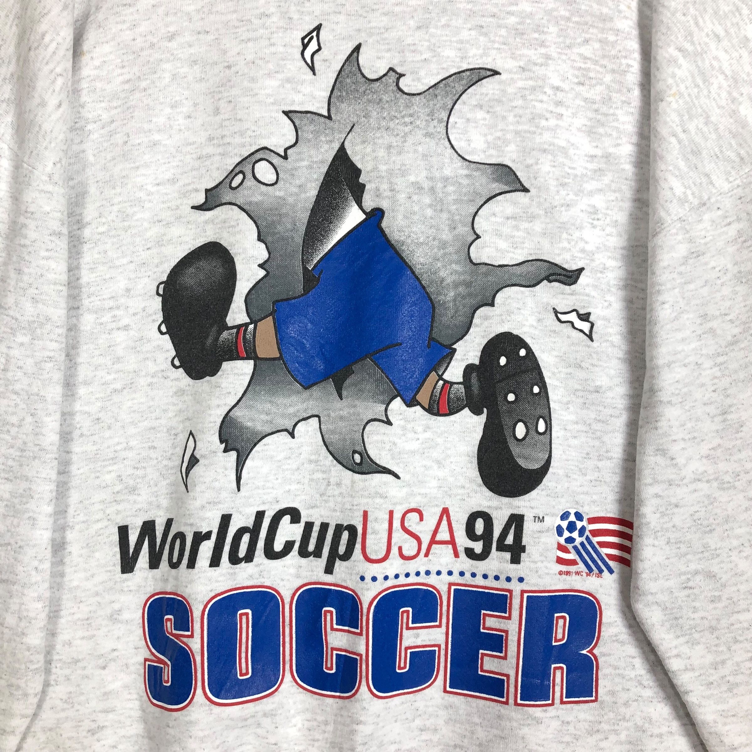 Nutmeg Vintage Los Angeles World Cup USA 94 Crewneck Sweatshirt Size US XL / EU 56 / 4 - 10 Thumbnail