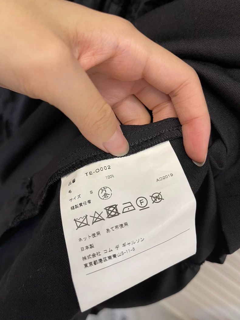 Comme des Garcons Comme Des Garcons Black wool dress Size S / US 4 / IT 40 - 4 Thumbnail