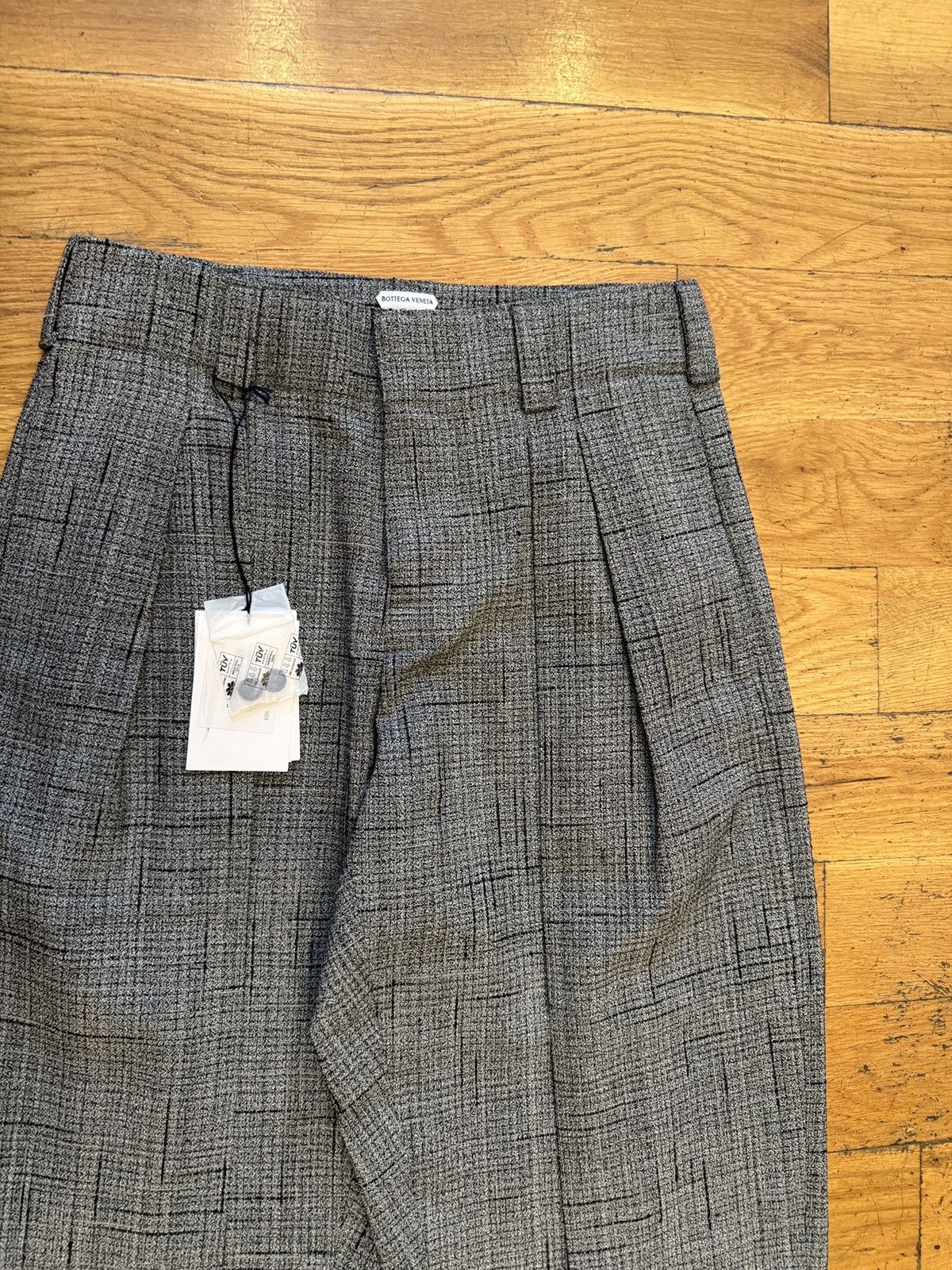 Bottega Veneta 3D Criss Cross Viscose Silk Pants Size US 32 / EU 48 - 2 Thumbnail