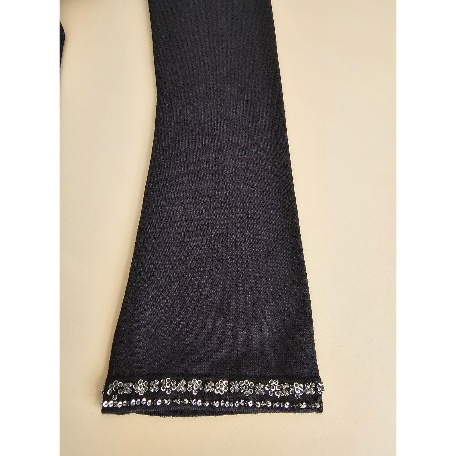 J.McLaughlin J. Mclaughlin Women's Beaded Cotton Blend Long Sweater XS Size XS / US 0-2 / IT 36-38 - 8 Thumbnail