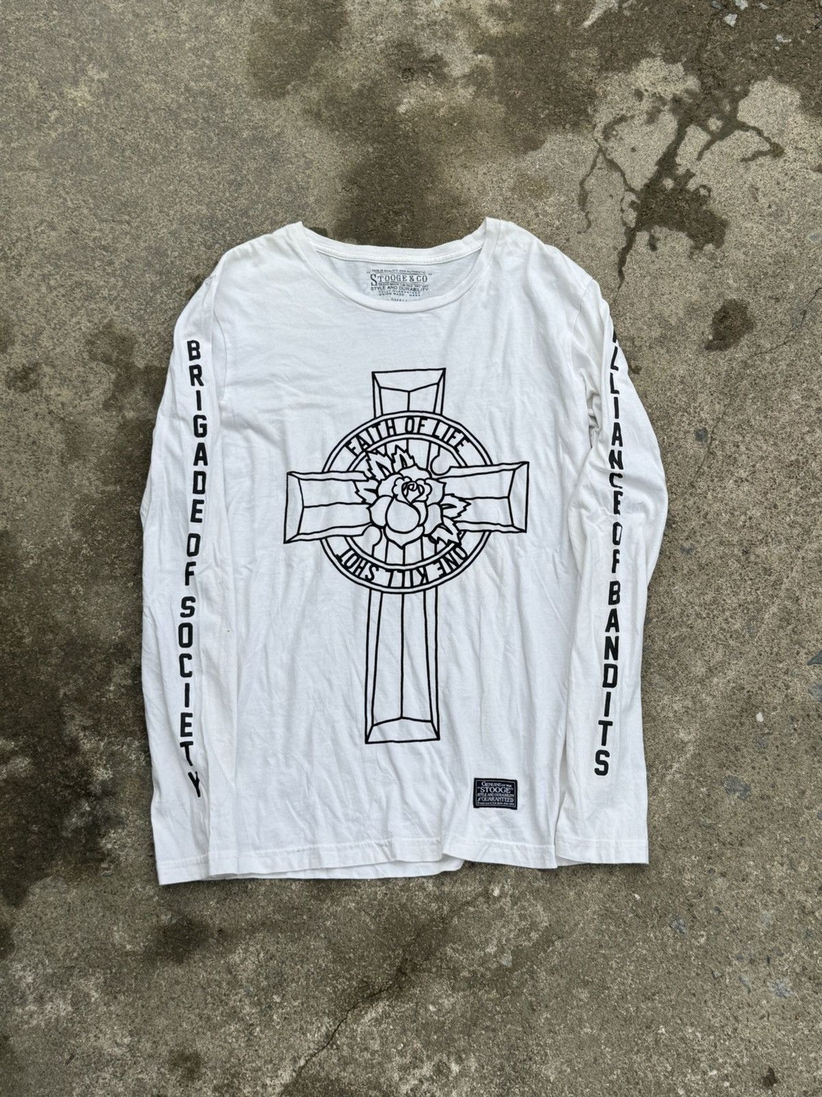 Tornado Mart Ceosses Stoogeandco Long Sleeve Japanese Styled Size US S / EU 44-46 / 1 - 1 Thumbnail