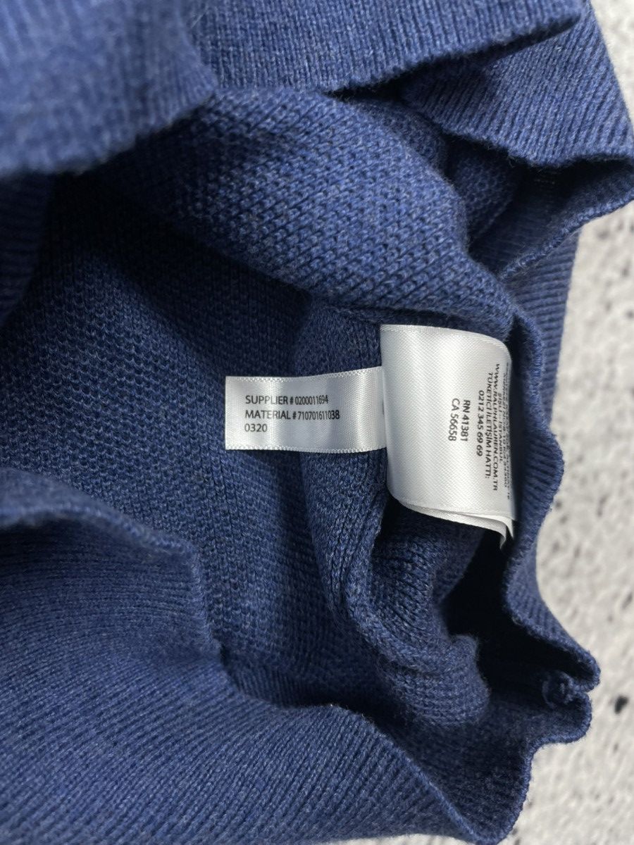 Polo Ralph Lauren Polo Ralph Lauren (Men’s) S Quarter Zip Sweater Navy Size US S / EU 44-46 / 1 - 8 Thumbnail