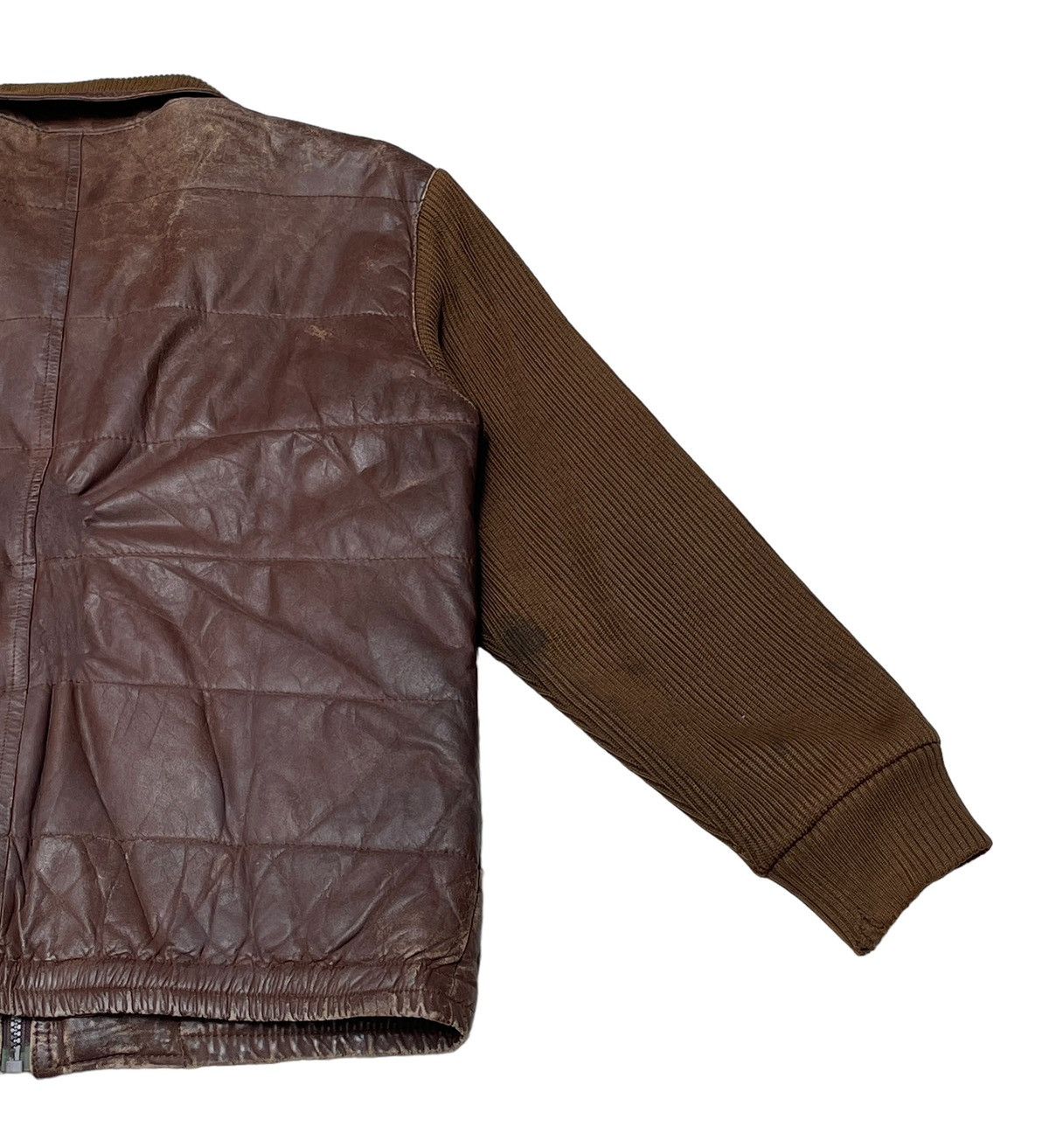 Vintage Vintage Japanese Brand Leather Jacket 1990s Size US M / EU 48-50 / 2 - 7 Thumbnail