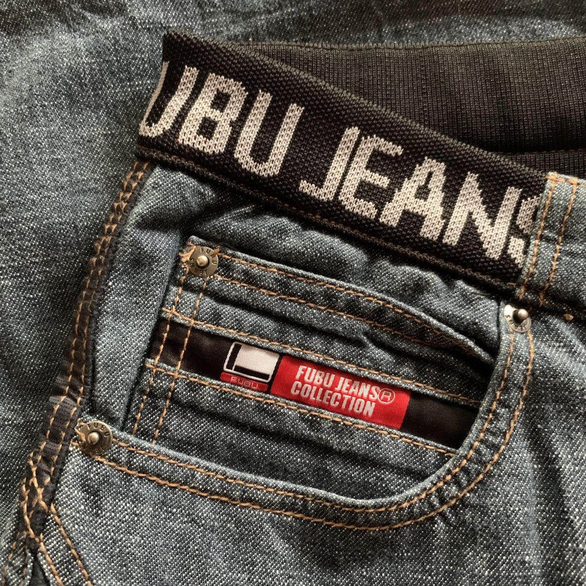 Fubu Y2K FUBU Jeans Collection Jorts Denim Pants Size US 32 / EU 48 - 3 Thumbnail