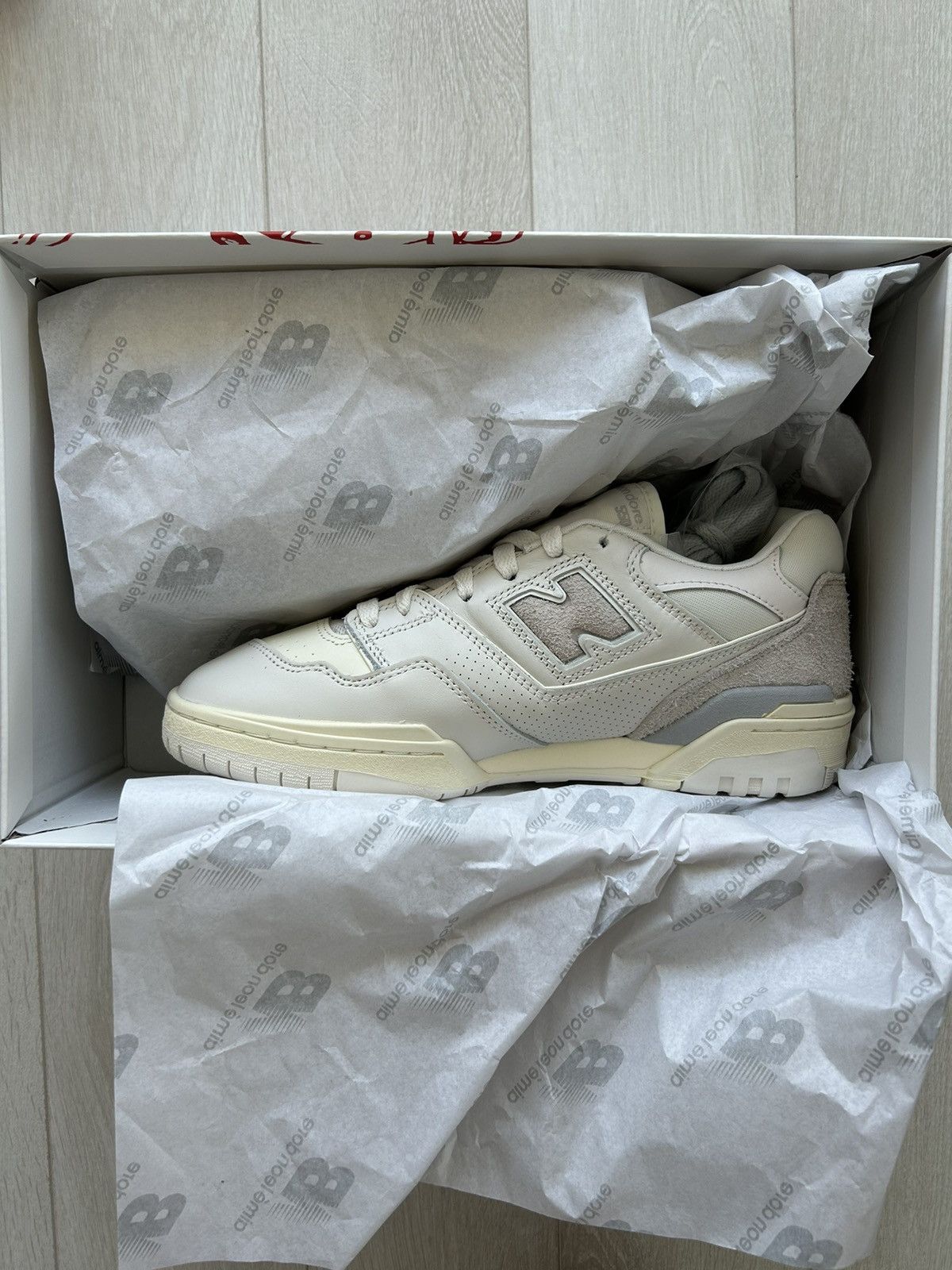 Aime Leon Dore × New Balance Aime Leon Dore x 550 ‘White’ Size US 9 / EU 42 - 1 Thumbnail