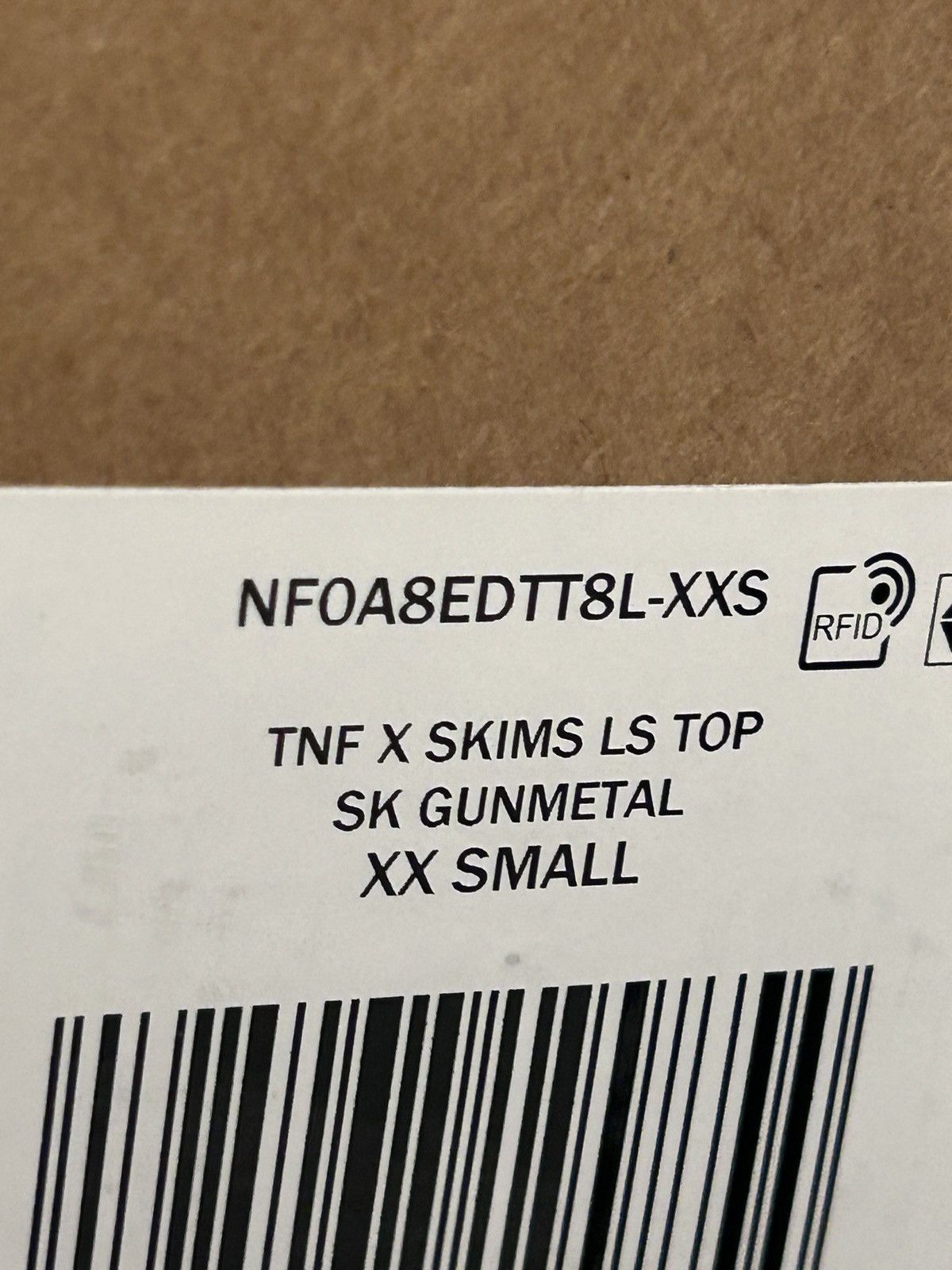 The North Face The North Face X Skims Refina Long Sleeve Top Gunmetal New Size XXS / US 00 / IT 34 - 8 Thumbnail