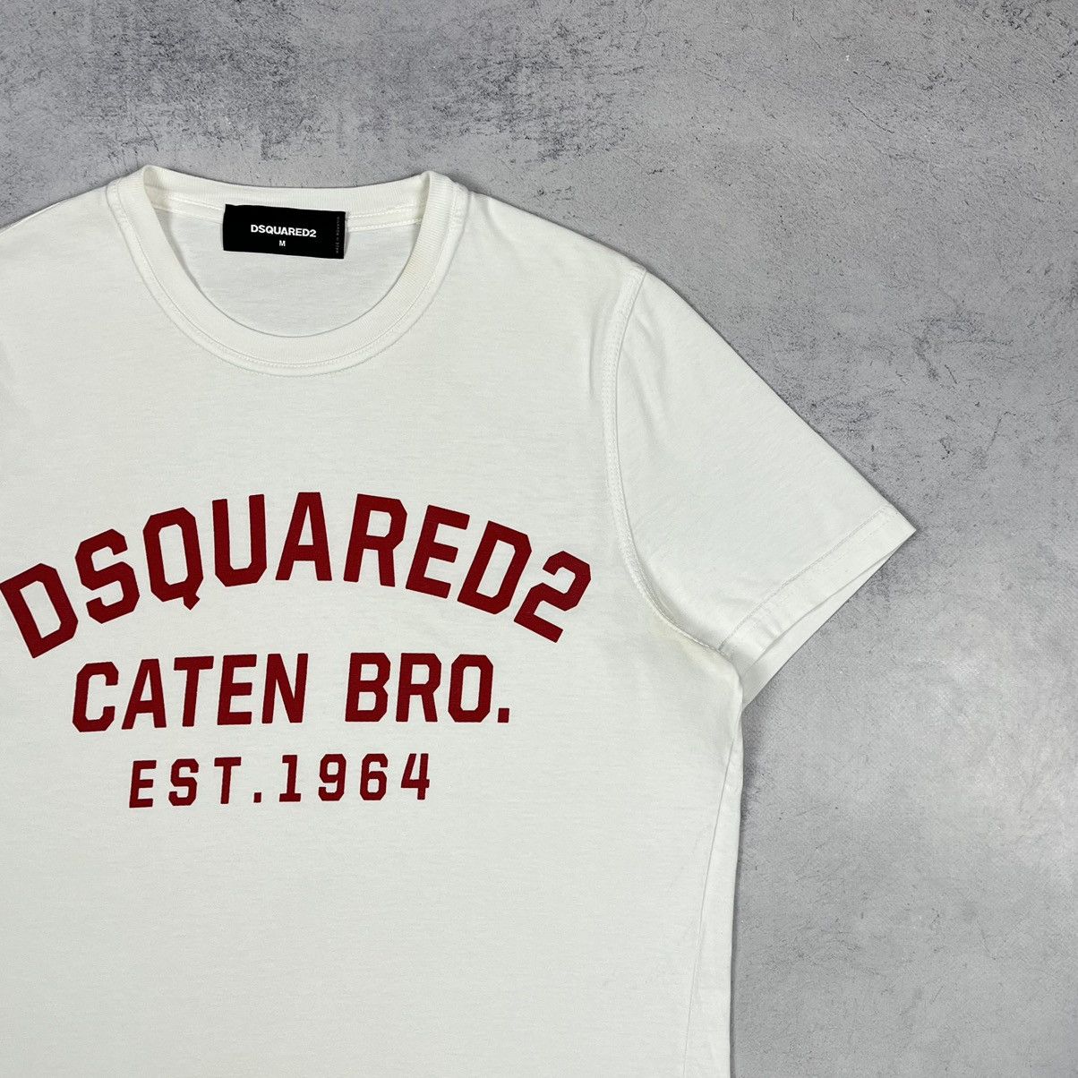 Dsquared2 Dsquared2 Big Logo “Caten Bro.” T Shirt Size US M / EU 48-50 / 2 - 3 Thumbnail