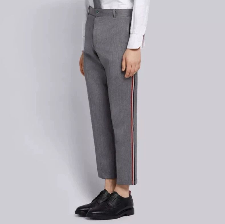 Thom Browne Thom Browne size1 Wool trousers and dress pants Size 38S - 2 Thumbnail