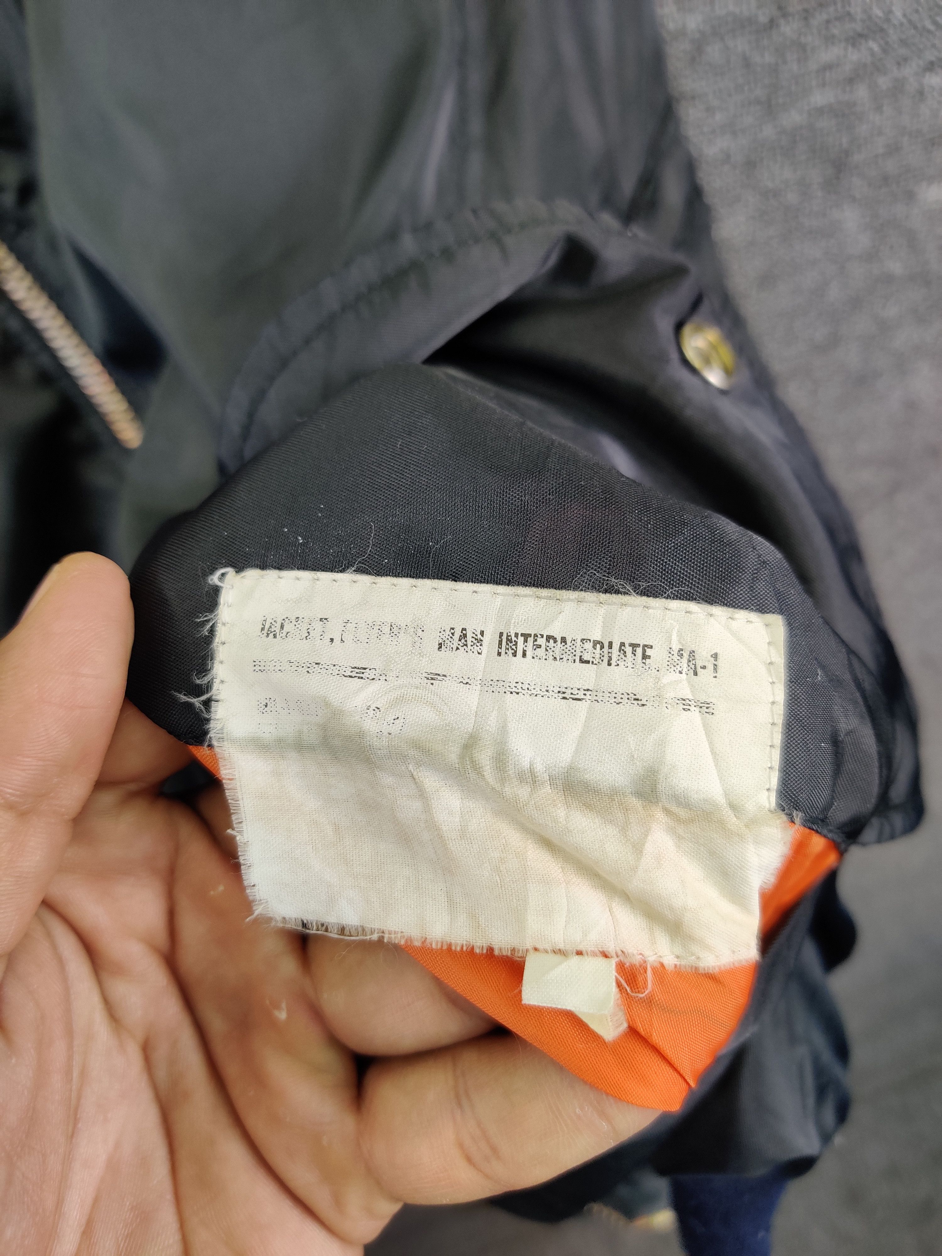 Vintage Vintage MA-1 Intermediate Flight Bomber Jacket Size US L / EU 52-54 / 3 - 10 Thumbnail