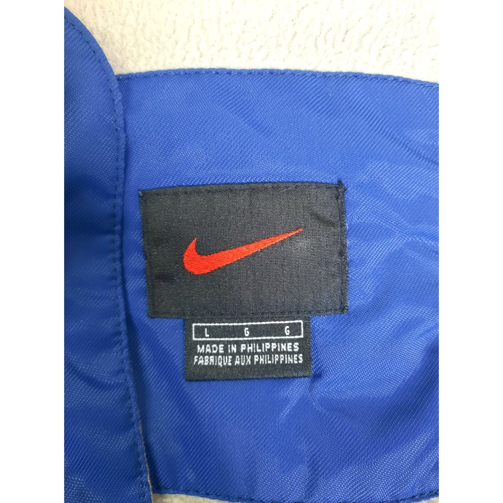 Nike VINTAGE Nike Jacket Parka Blue Size L Mens Winter Fleece-Lined Coat 00s Y2K Nike Dri-Fit Logo Nicely Styled Vtg Size US L / EU 52-54 / 3 - 2 Thumbnail