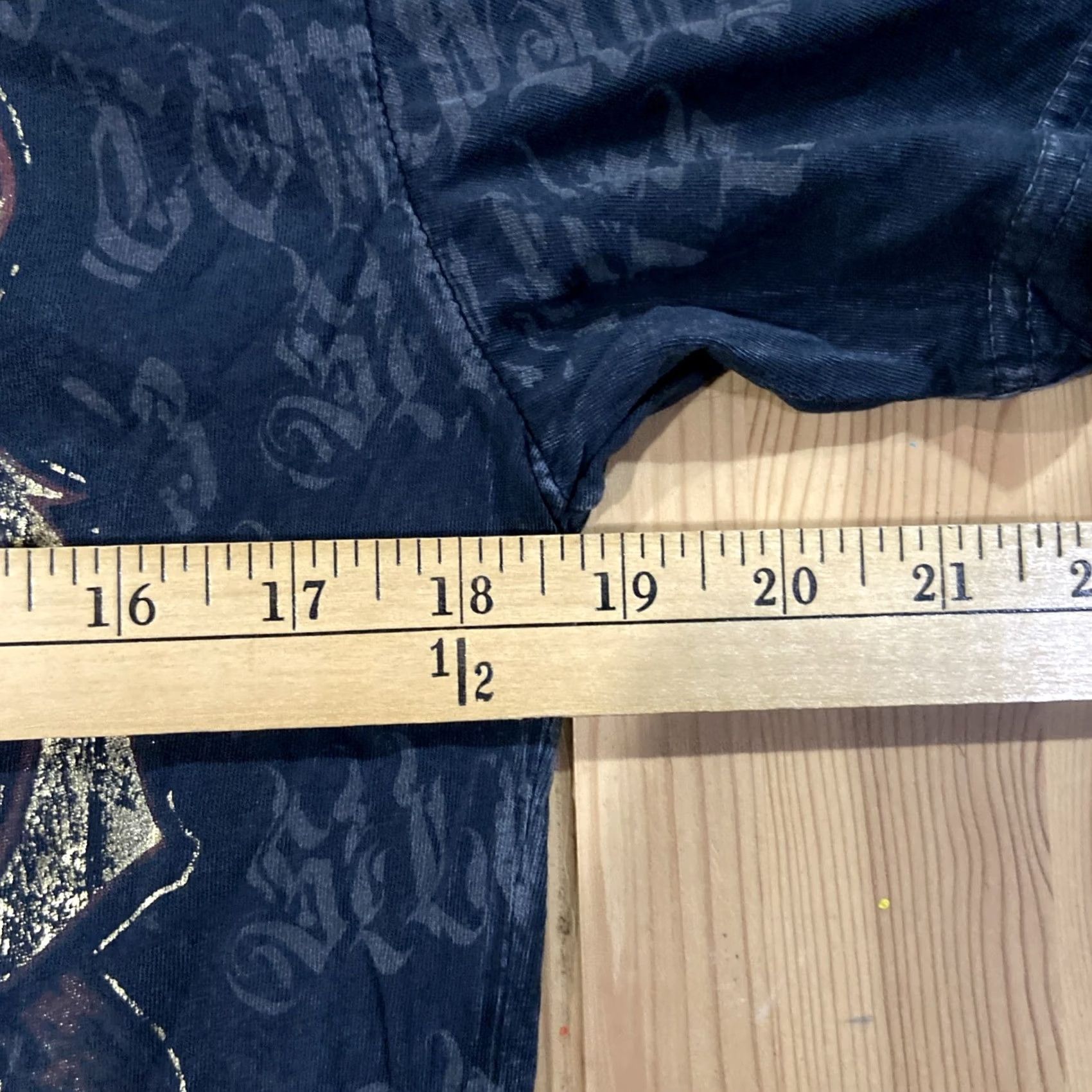 Vintage Y2k Silverstar Skull Graphic Print T Shirt Mens S Black Grunge Streetwear AOP Shirt Size US S / EU 44-46 / 1 - 4 Thumbnail
