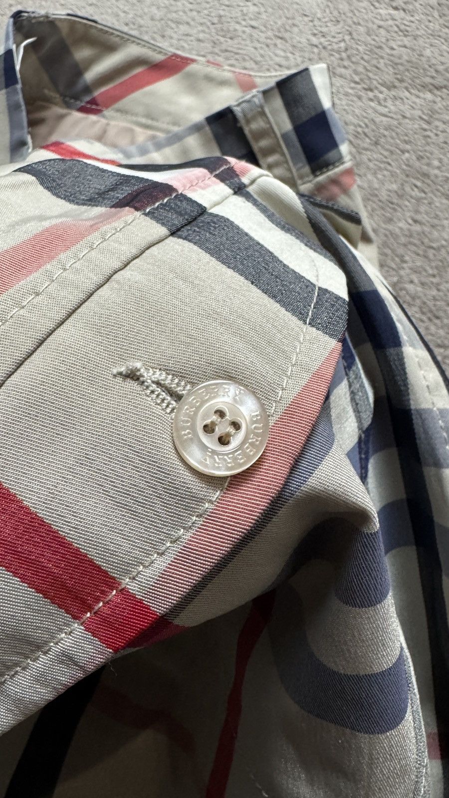Vintage Burberry Golf y2k Skirt nova check miu miu Size 27" / US 4 / IT 40 - 5 Thumbnail