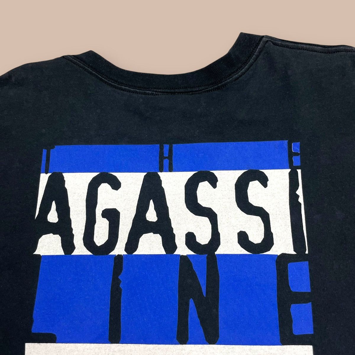 Nike Vintage 2000s Nike Agassi "EVERYTHING ELSE IS NOT QUITE" Tee Size US XL / EU 56 / 4 - 6 Thumbnail