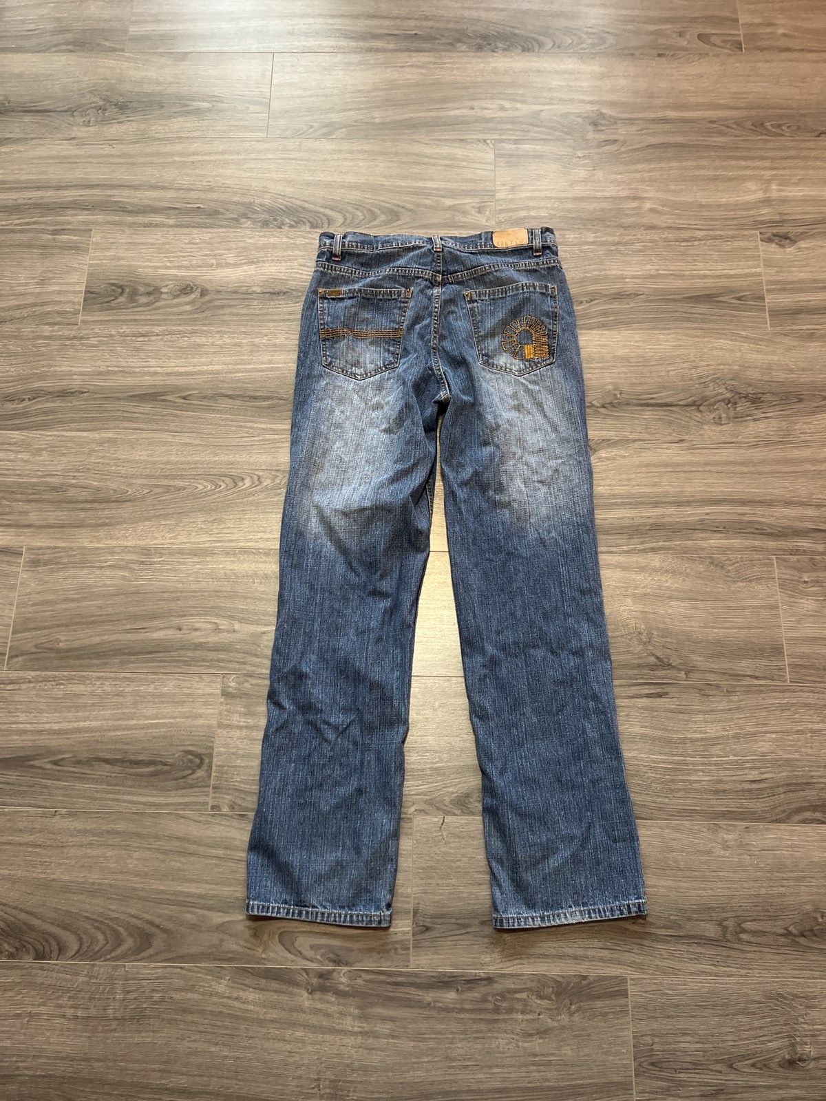Akademiks × Vintage Crazy Y2K Akademiks Baggy Jeans Skate 34x34 Size US 34 / EU 50 - 1 Thumbnail