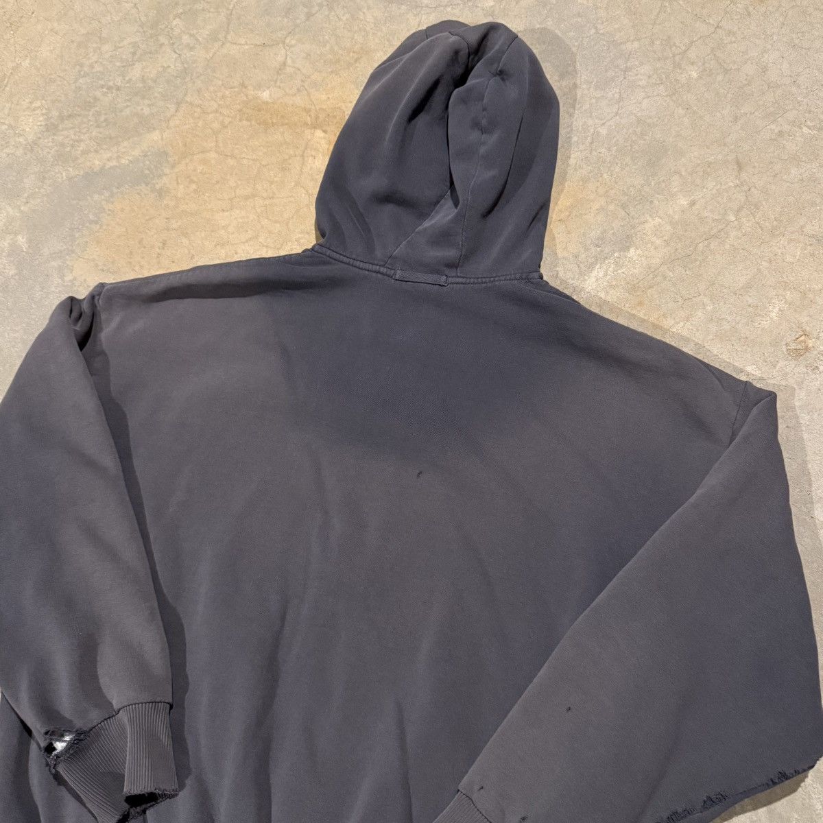 Dickies 2000s Dickies Thrashed Faded Thermal Line Hoodie ERD Grunge Size US XL / EU 56 / 4 - 9 Thumbnail
