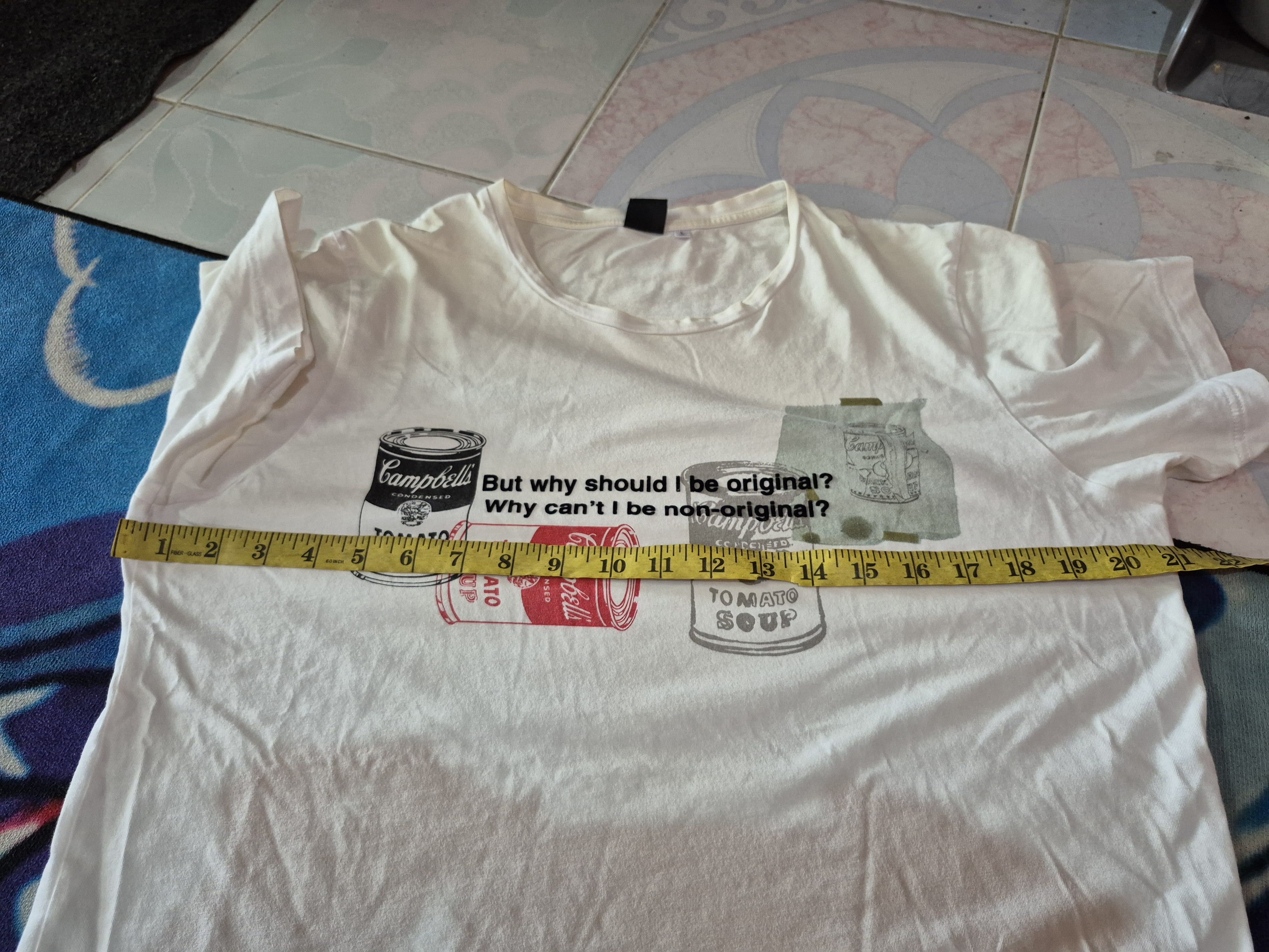 Andy Warhol 🔥 Uniqlo Andy Warhol Campbell Soup Pop Art Tee Size US M / EU 48-50 / 2 - 8 Thumbnail