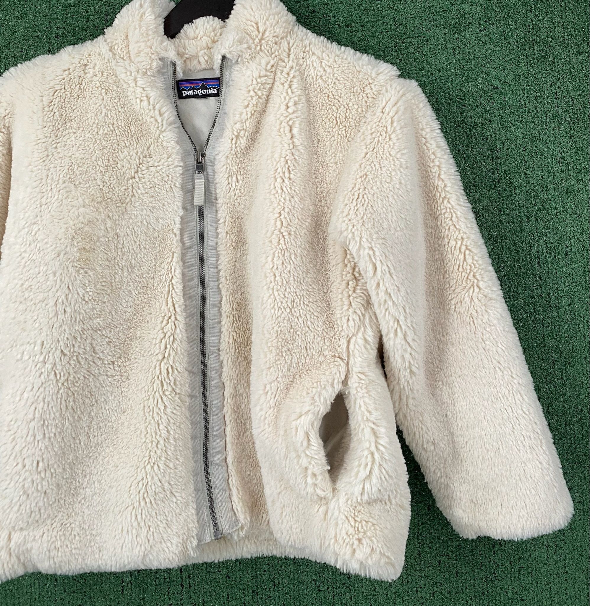 Patagonia Patagonia Lunar Frost Natural Cream Faux Fur Jacket Small Size S / US 4 / IT 40 - 5 Thumbnail